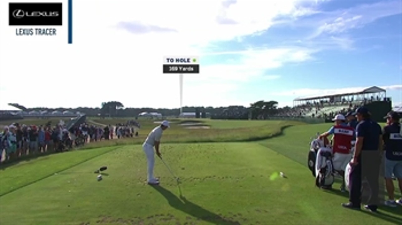 Check out Rory McIlroy's tee shot on 17 during Day 2 of the 118th U.S. Open