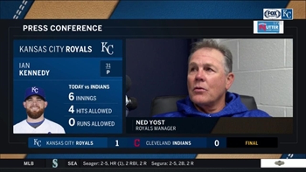 Ned Yost: 'The pitching on both sides was tremendous' in Royals' win over Indians