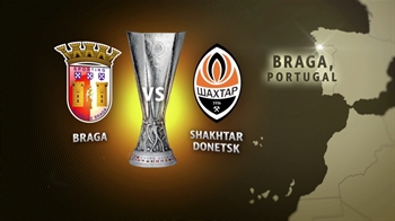 Sporting Braga vs. Shakhtar Donetsk ' 2015-16 UEFA Europa League Highlights