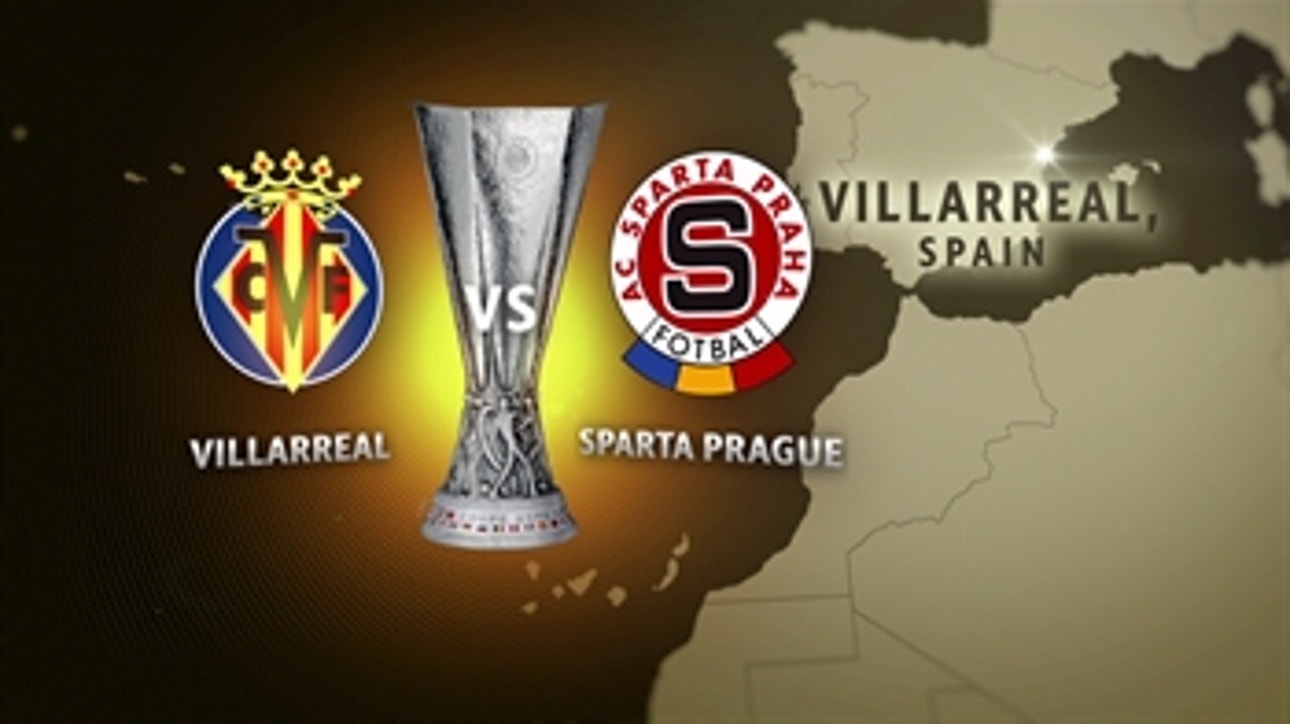 Villarreal vs. Sparta Prague ' 2015-16 UEFA Europa League Highlights