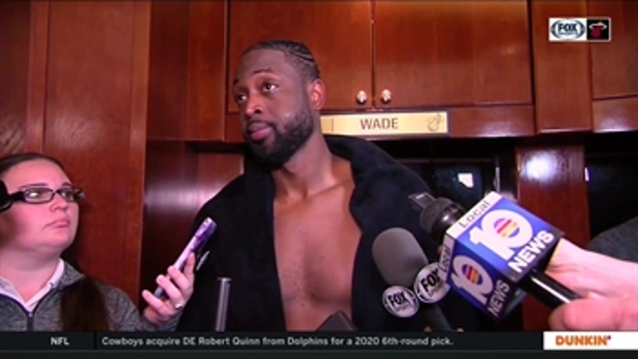Dwyane Wade says it was Goran Dragic's night