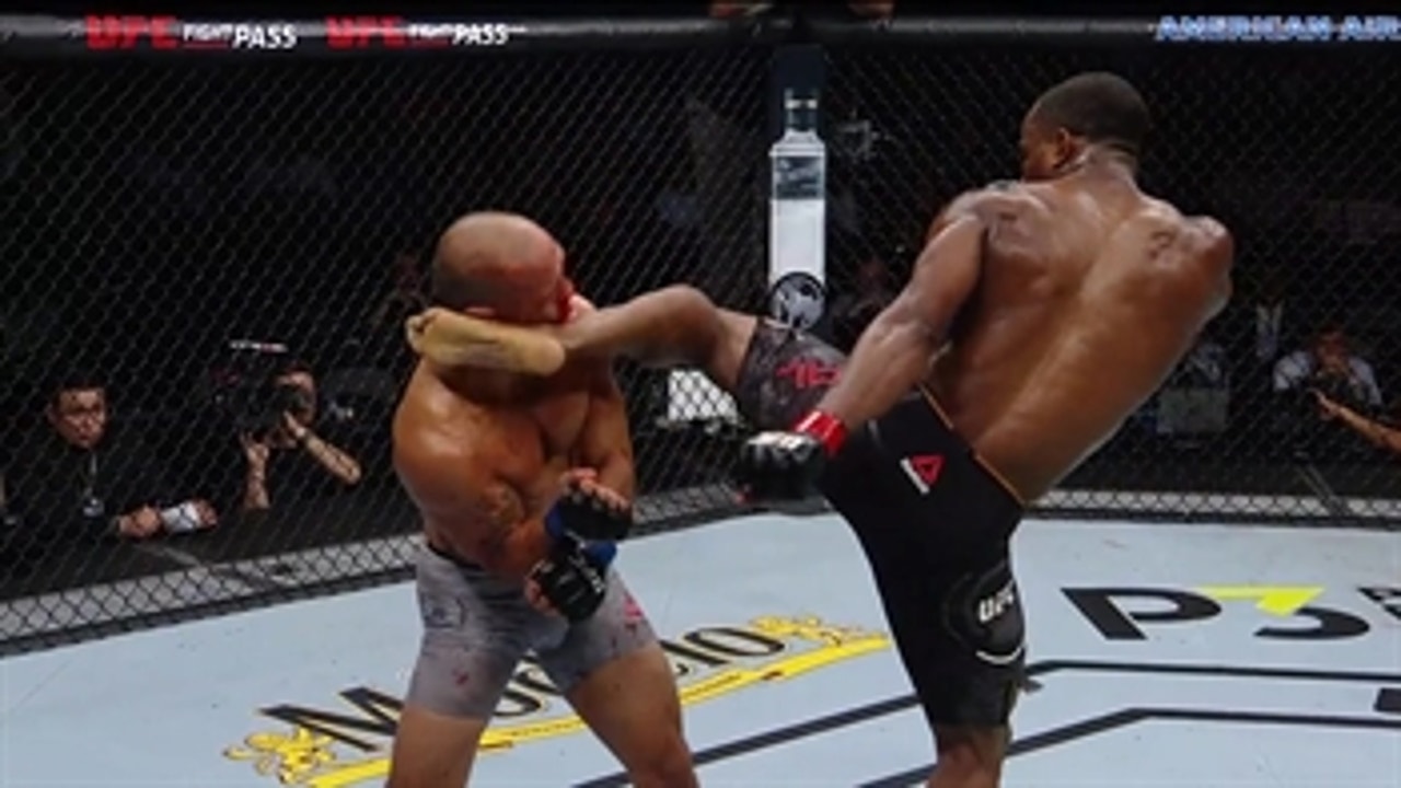 Geoff Neal KO's Frank Camacho | HIGHLIGHT | UFC 228