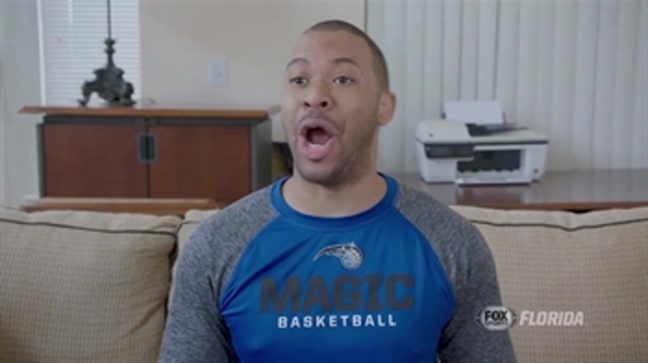 Scooter Magruder is HERE for Game 3 of Magic-Raptors