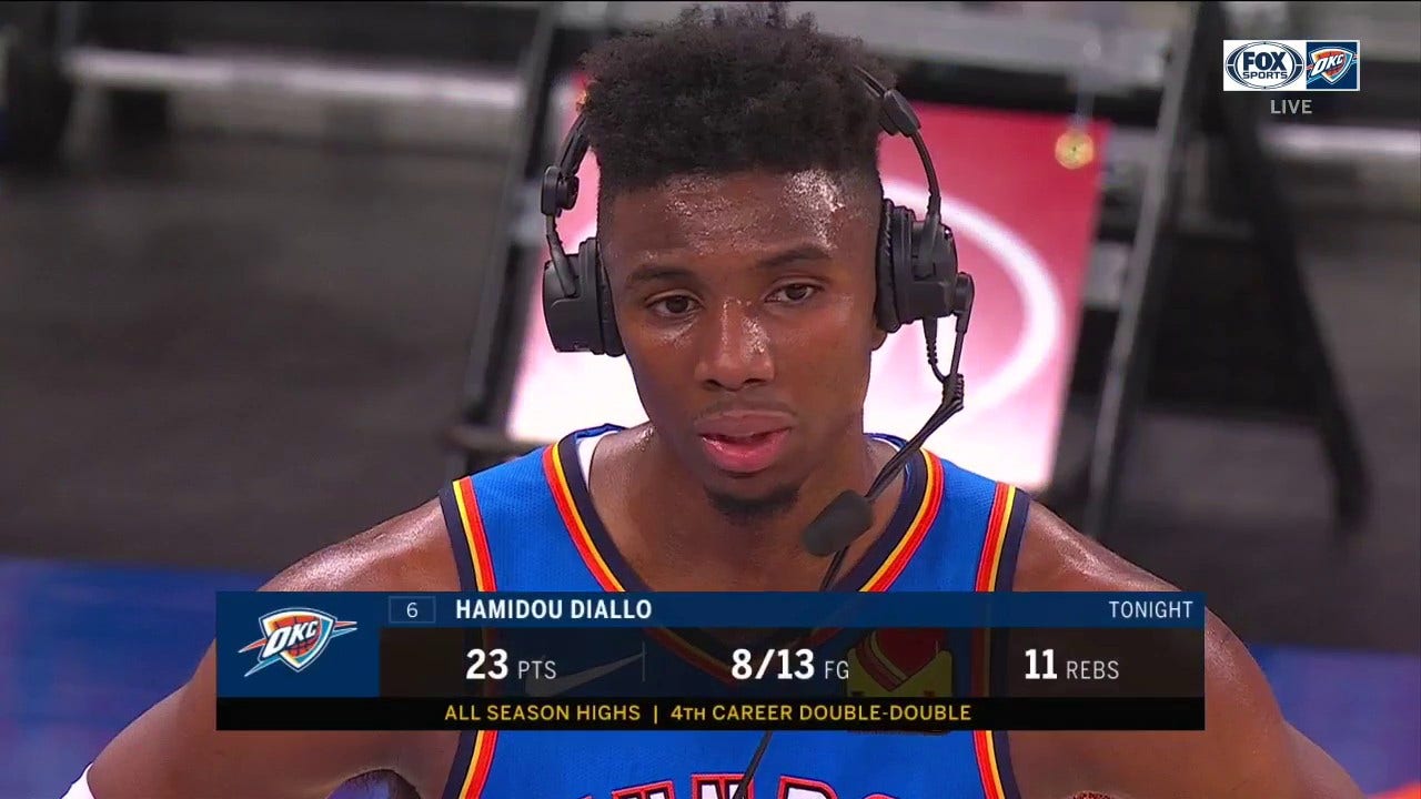 Hamidou Diallo Helps OKC with 23 Points in Win over New York