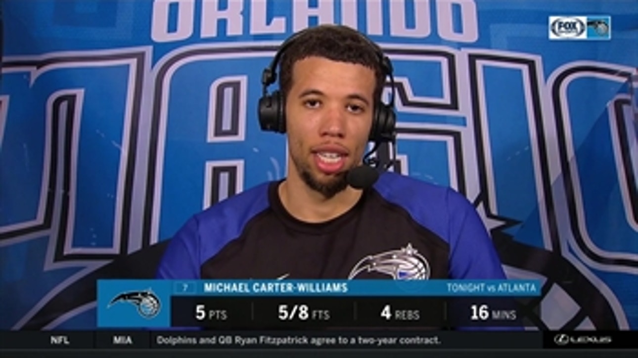 Michael Carter-Williams on joining Magic: 'I just wanna bring good positive energy'
