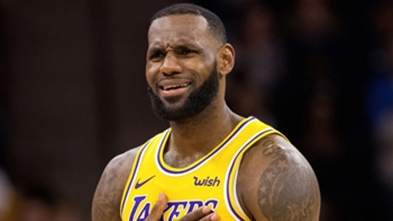 Skip Bayless says LeBron James only has 'himself' to blame for the Lakers 2-5 start