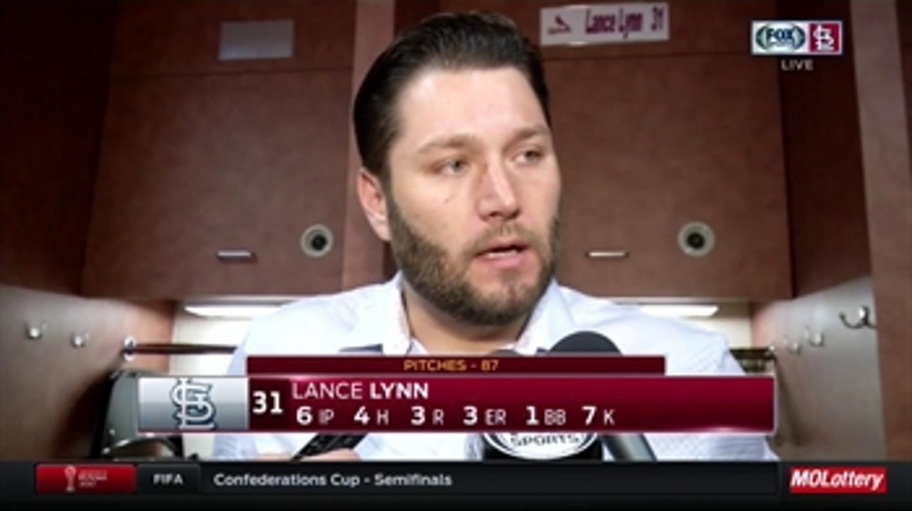 Lynn after Cardinals beat D-backs: 'We need to get after it'