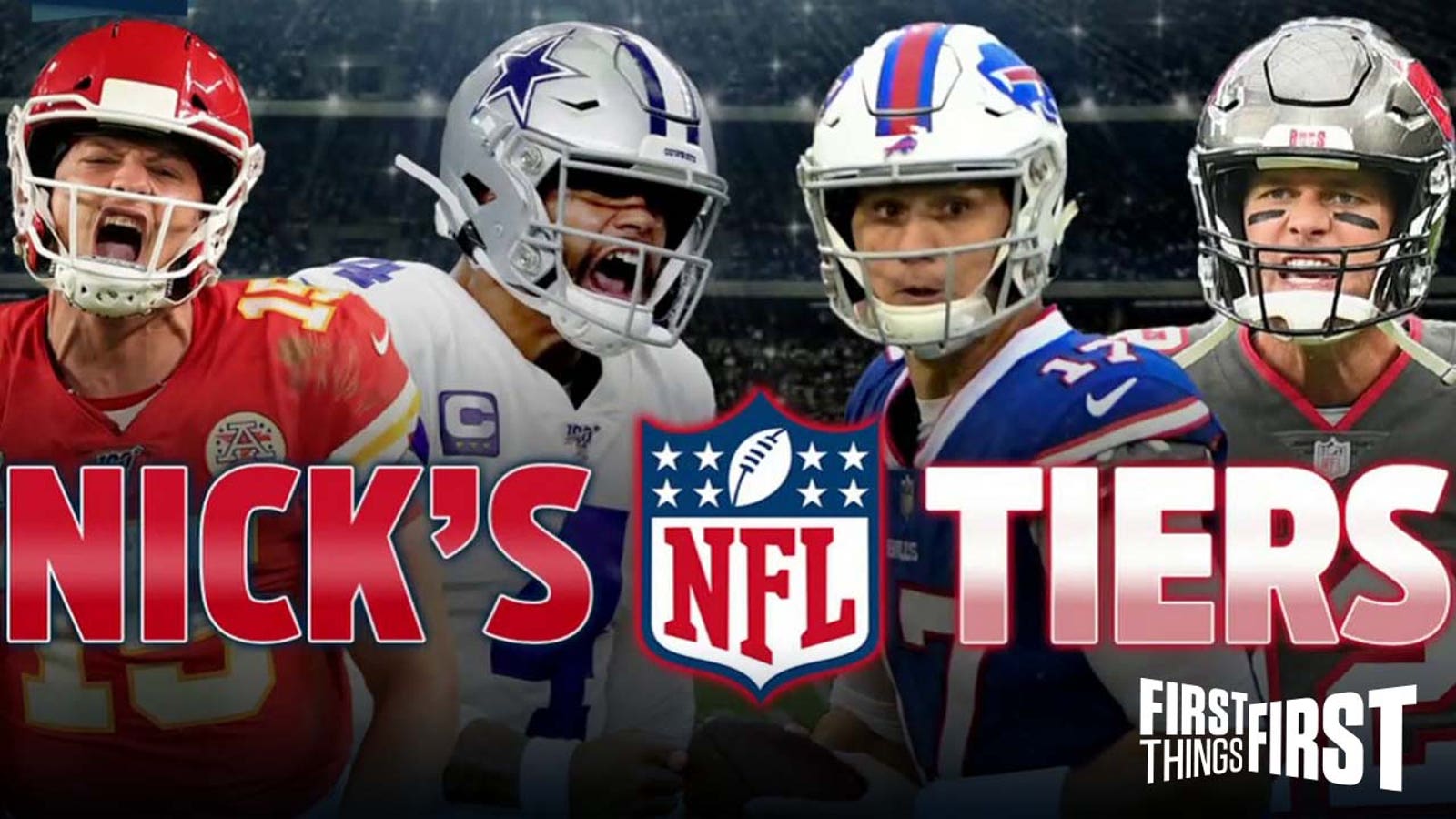 Nick Wright reveals his NFL Tiers heading into Week 6 of the season I FIRST THINGS FIRST