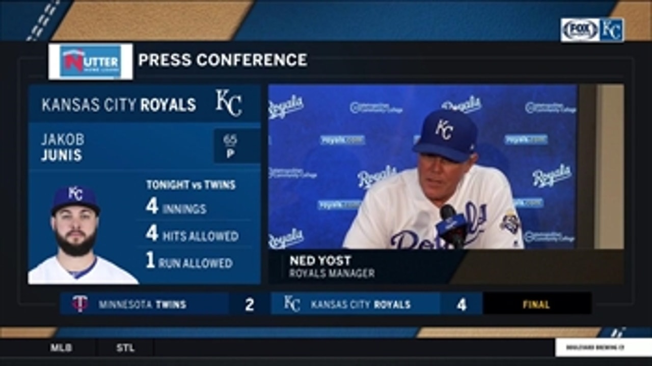 Ned Yost: 'It was huge to get that extra run' on Whit Merrifield's RBI single