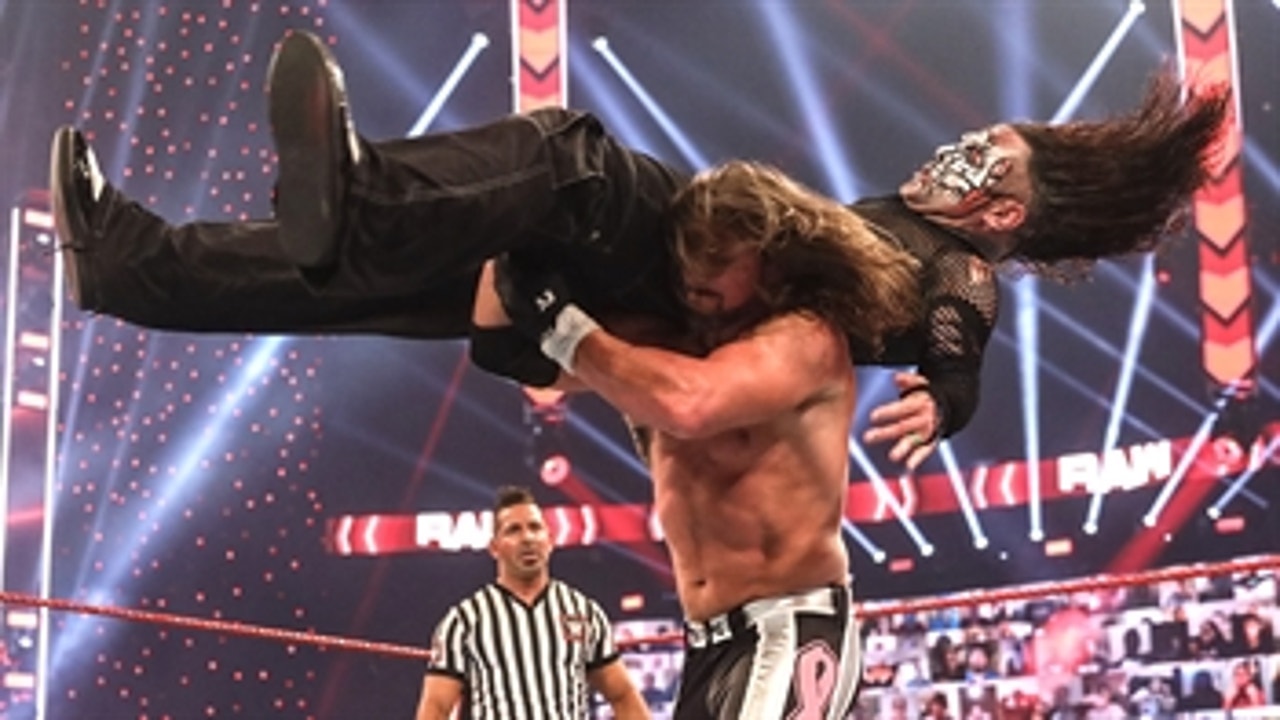 Jeff Hardy vs. AJ Styles – Survivor Series Qualifying Match: Raw, Oct. 26, 2020