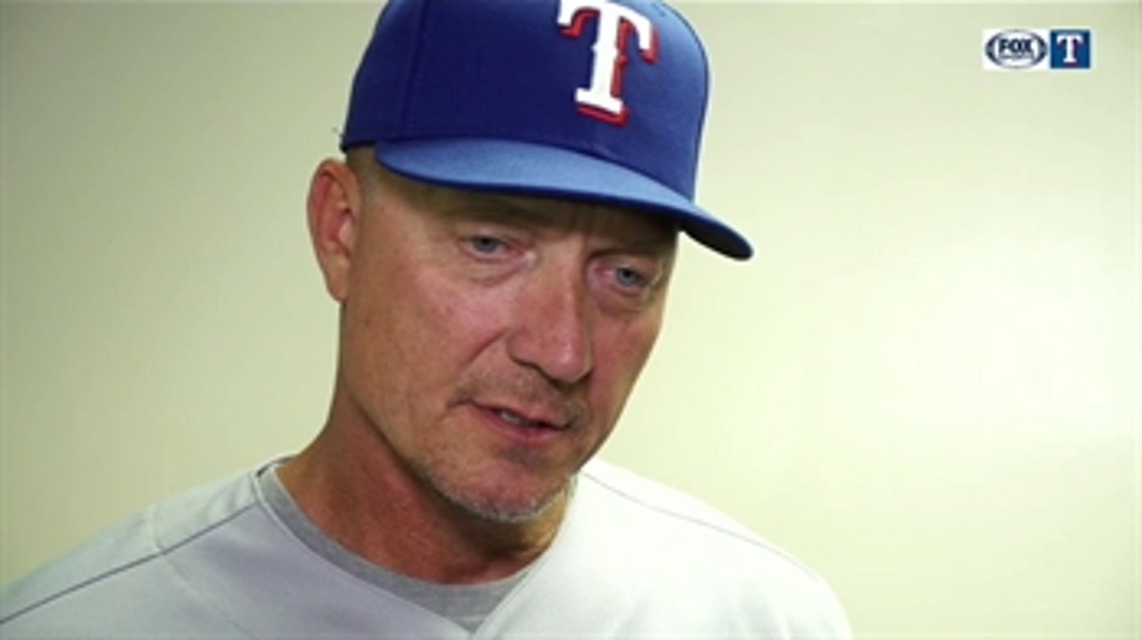 Jeff Banister on pitching, Rangers fall to Athletics 9-0