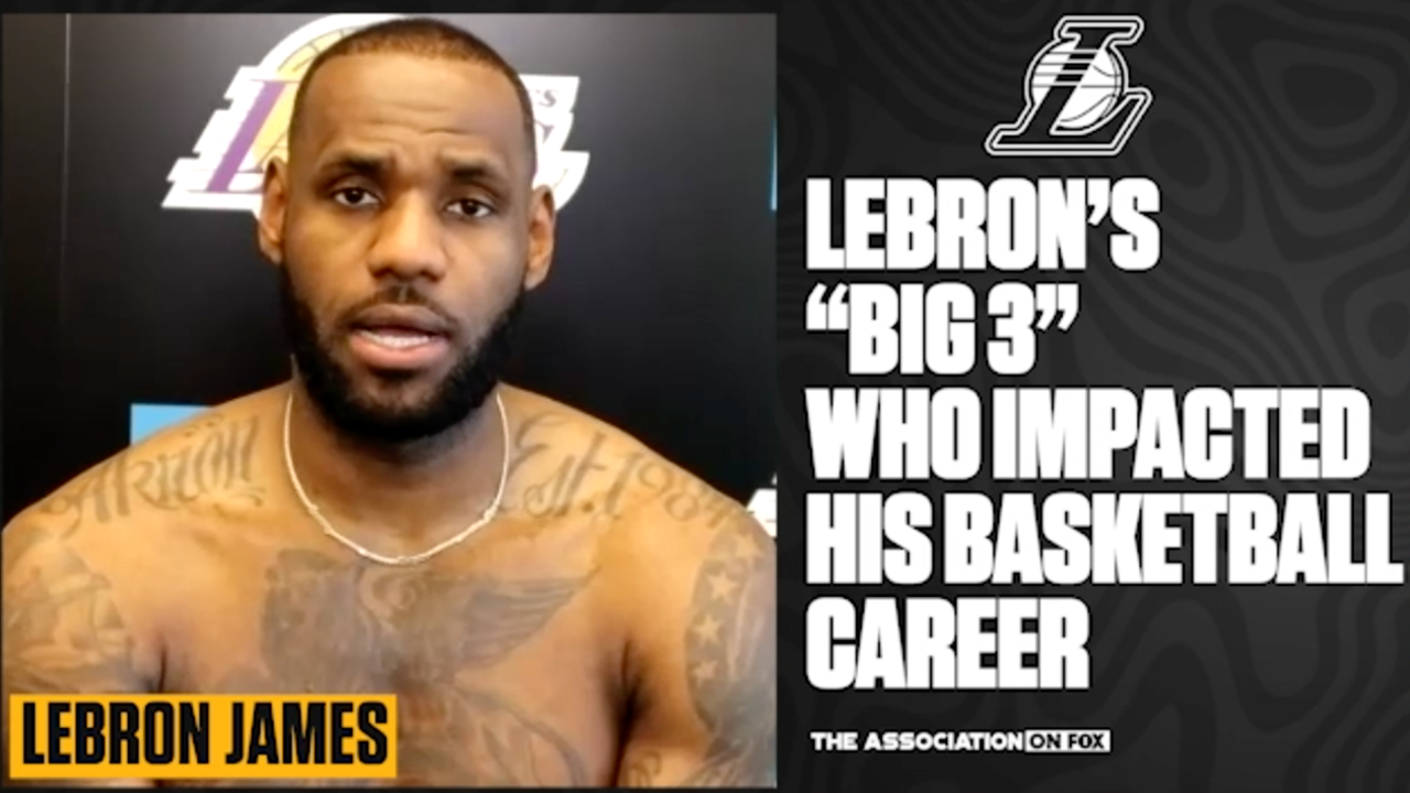 LeBron James names the biggest influences on his basketball career