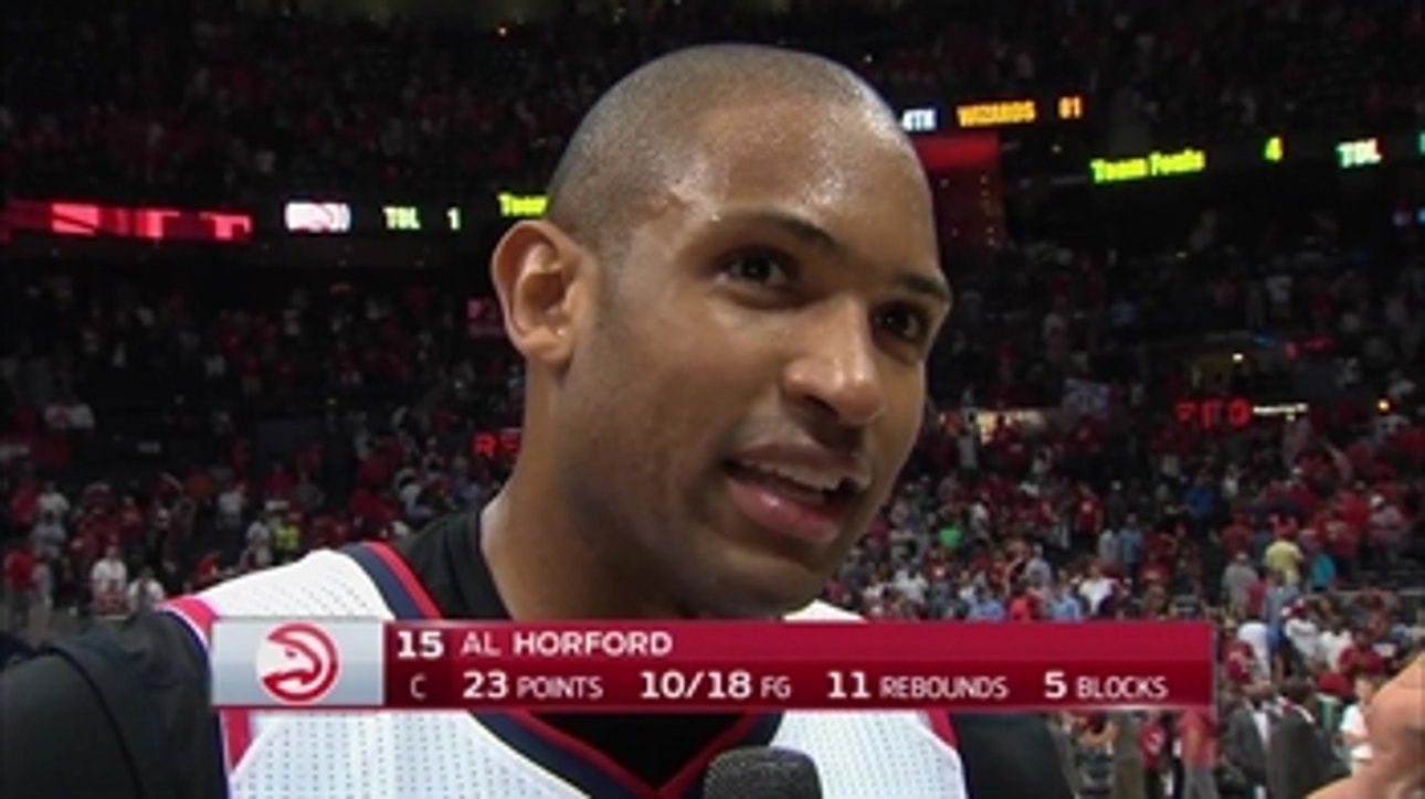 Horford: 'Our guys weren't going to quit'