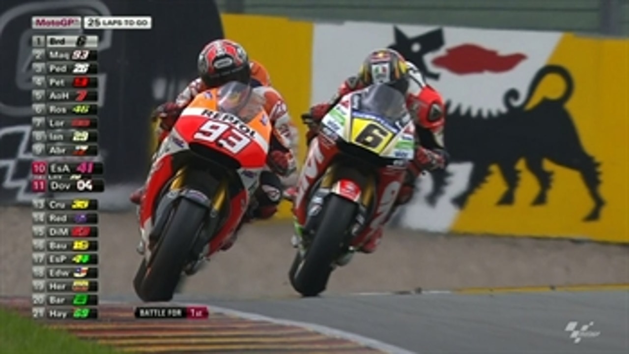 MotoGP: Marc Márquez Passes Bradl for Lead - German GP 2014