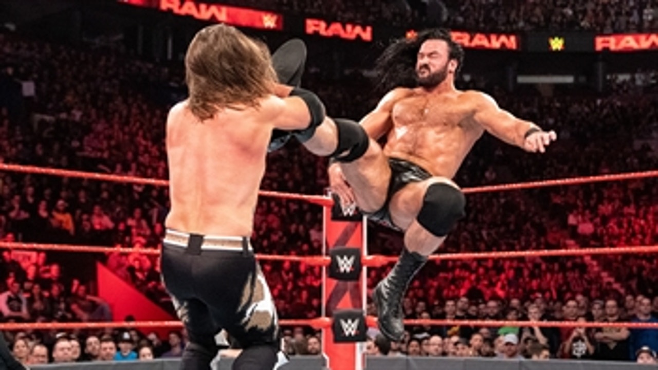 Roman Reigns, Seth Rollins & AJ Styles vs. Drew McIntyre, Baron Corbin & Bobby Lashley: Raw, April 15, 2019 (Full Match)