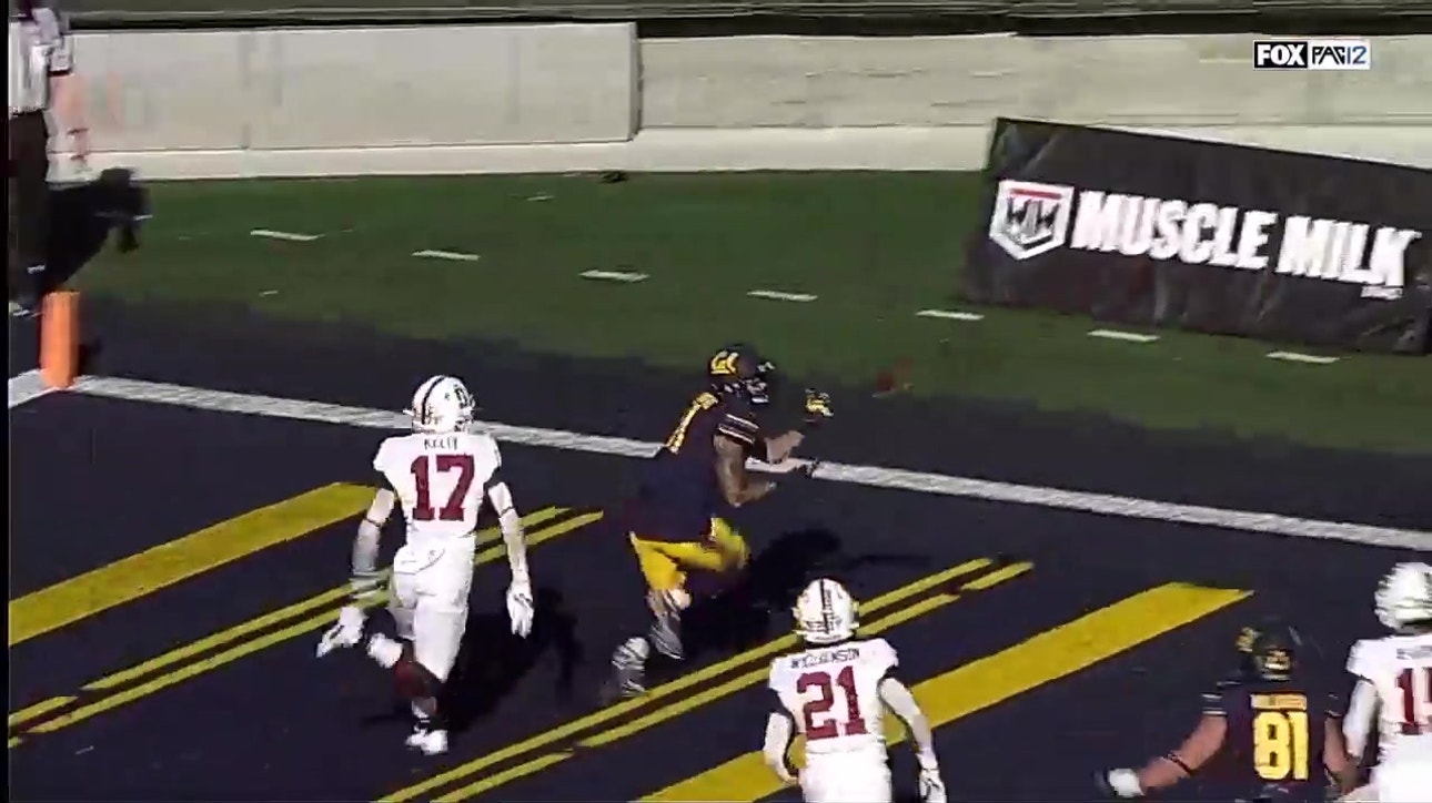 California opens up scoring in 'The Big Game' with Kekoa Crawford seven-yard TD catch