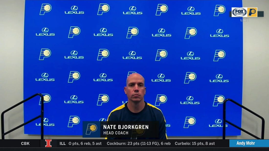 Bjorkgren on Brogdon: 'He's a good coach out there'