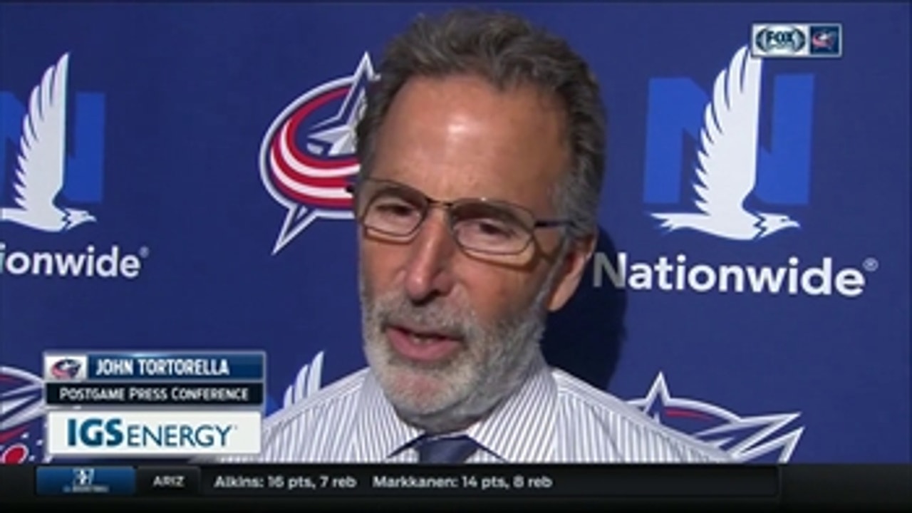 Torts praises Blue Jackets' resilience after second period, explains how they regrouped
