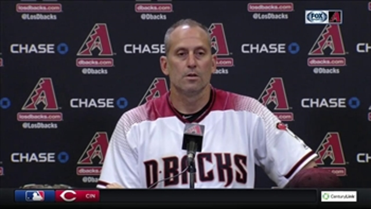 Torey Lovullo on pulling Zack Greinke: We've got to remember it's May.