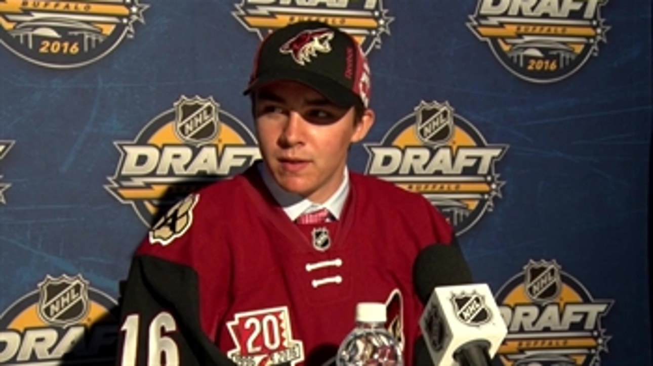 Coyotes select Clayton Keller with No. 7 pick