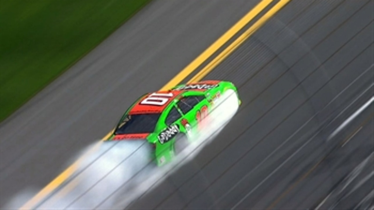 CUP: Danica Patrick and Tony Stewart Blow Engines in Practice - Daytona 2014