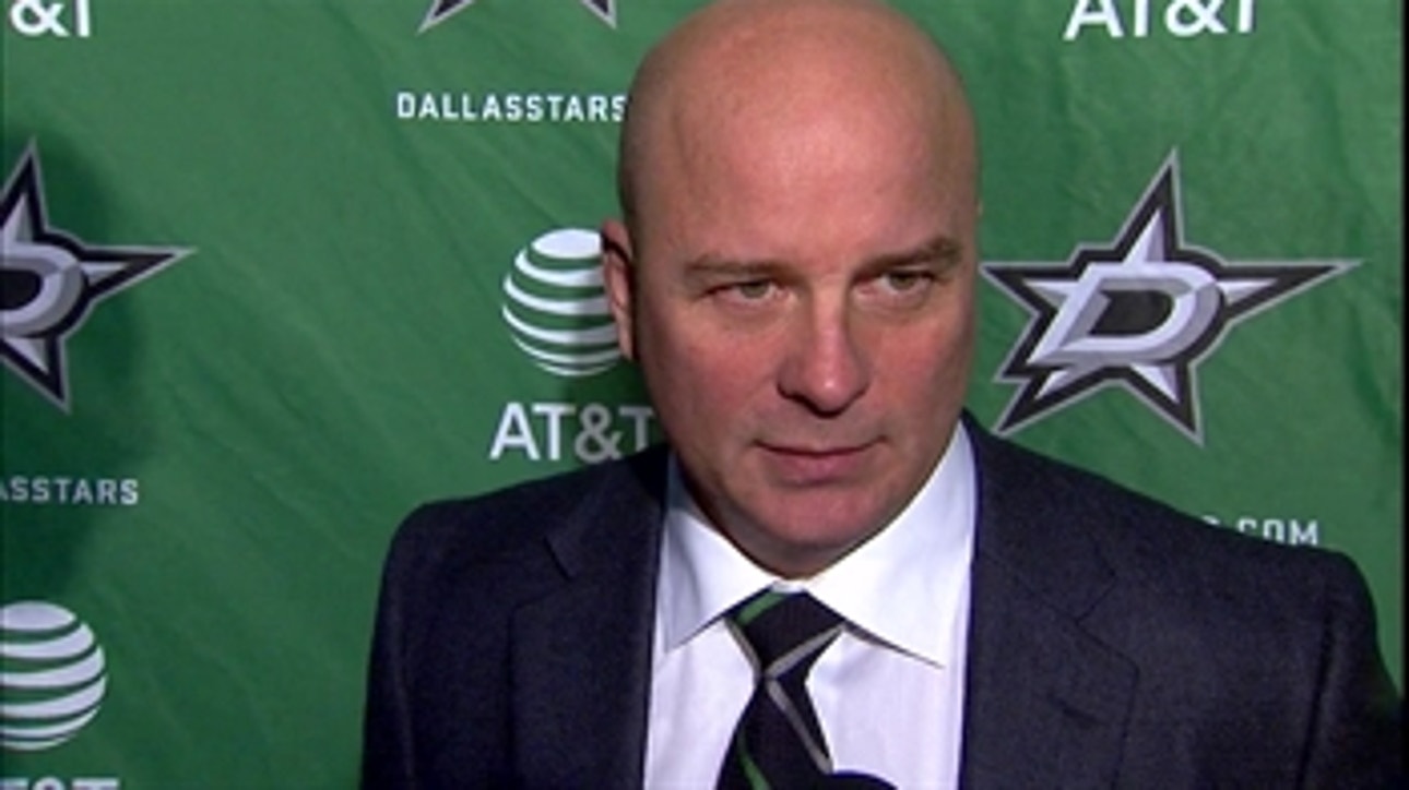 Jim Montgomery talks 4-0 loss against Buffalo