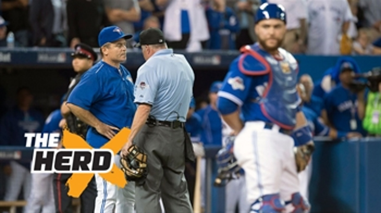 Cowherd: If you're a full-time umpire, you should know the rules - 'The Herd'