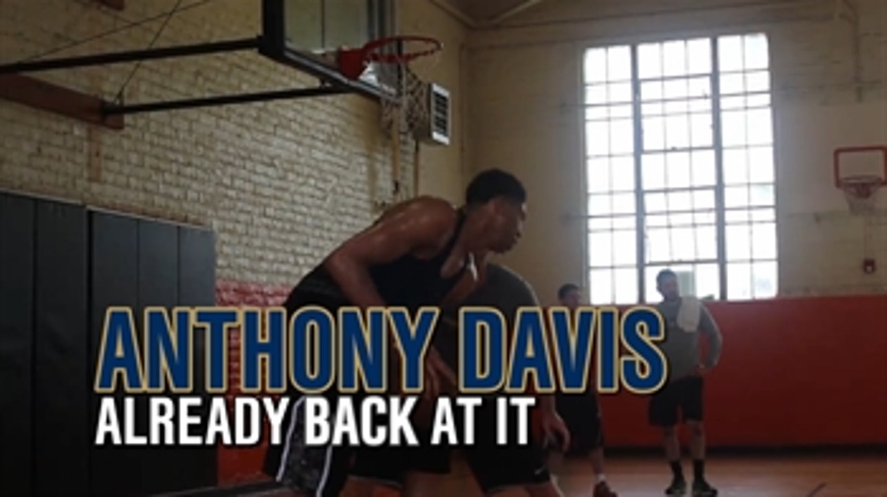 We're actually afraid of how good Anthony Davis is becoming