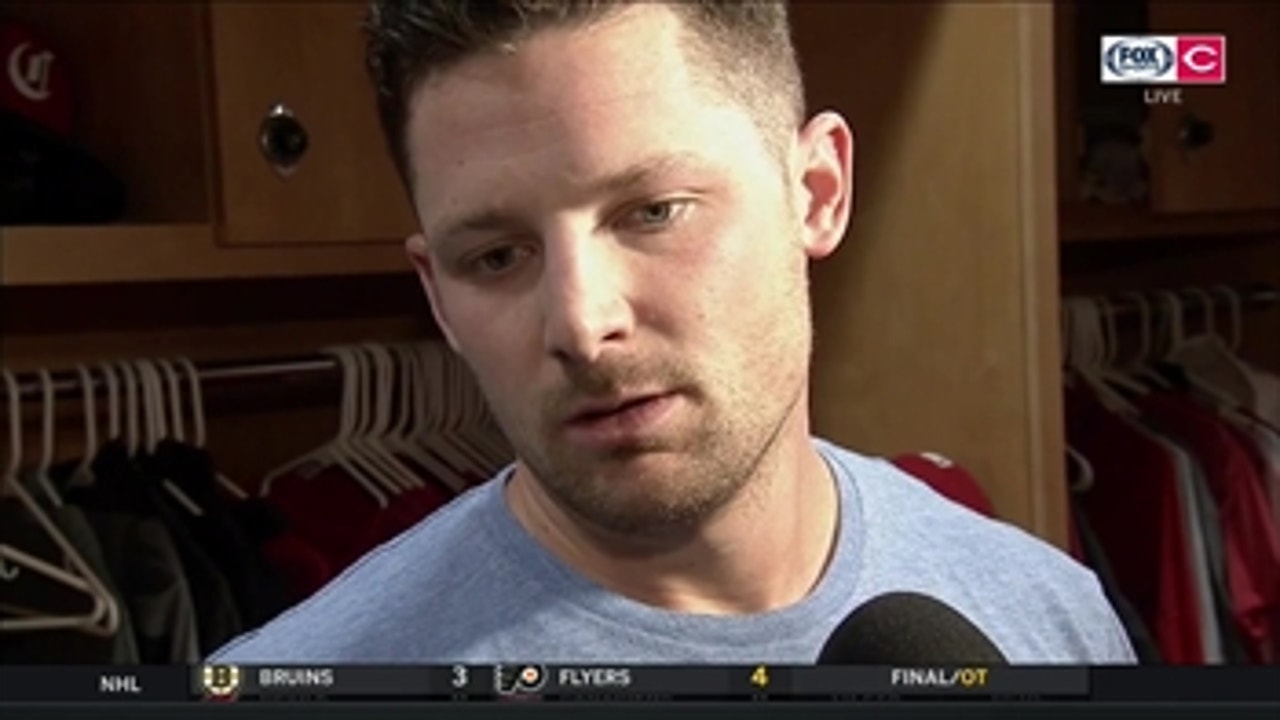 Phil Gosselin expects the Reds to improve after series with Nationals
