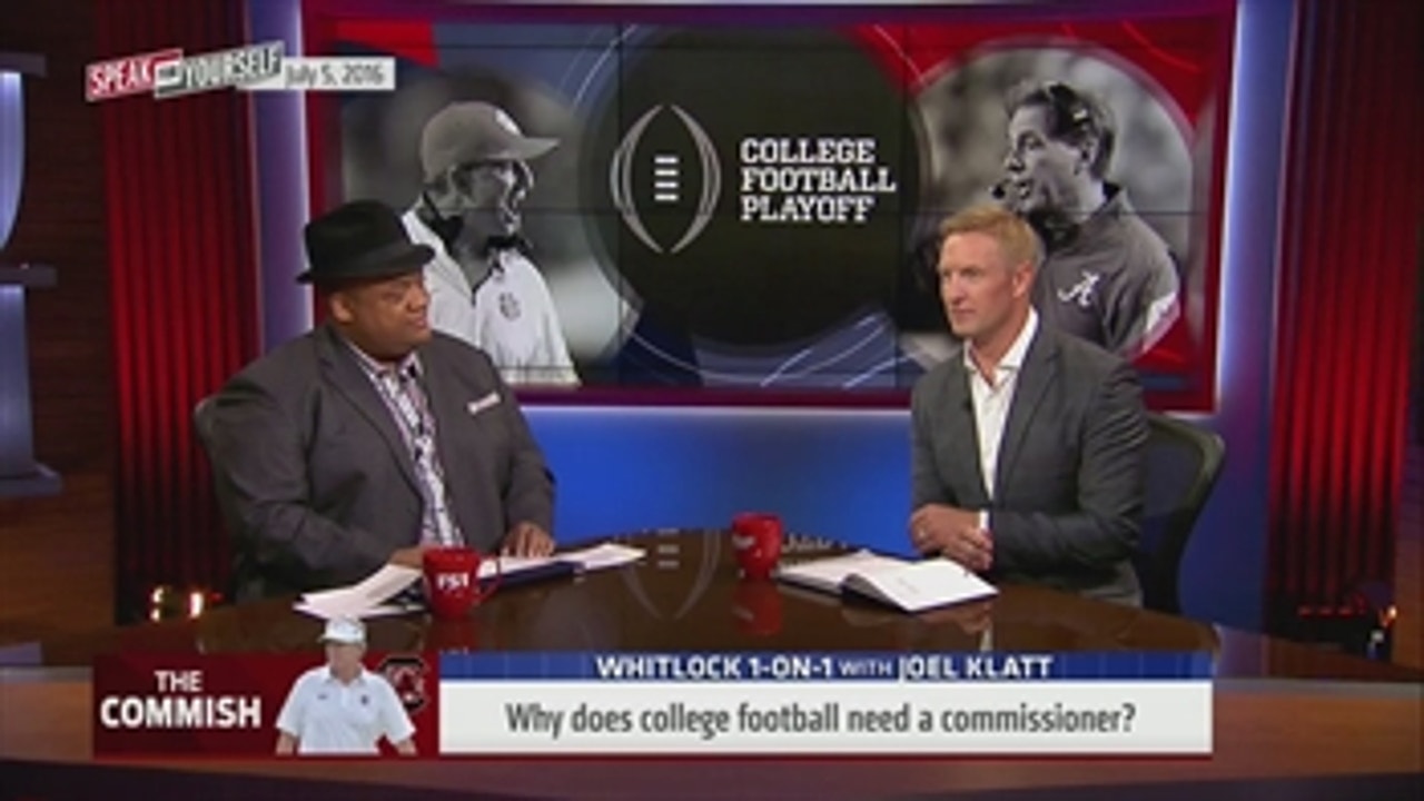 Whitlock 1-on-1: Joel Klatt on why College Football Needs A Commissioner - 'Speak for Yourself'