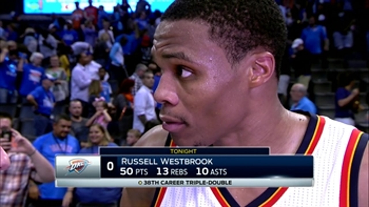 Russell Westbrook with 1st Triple-Double of Season