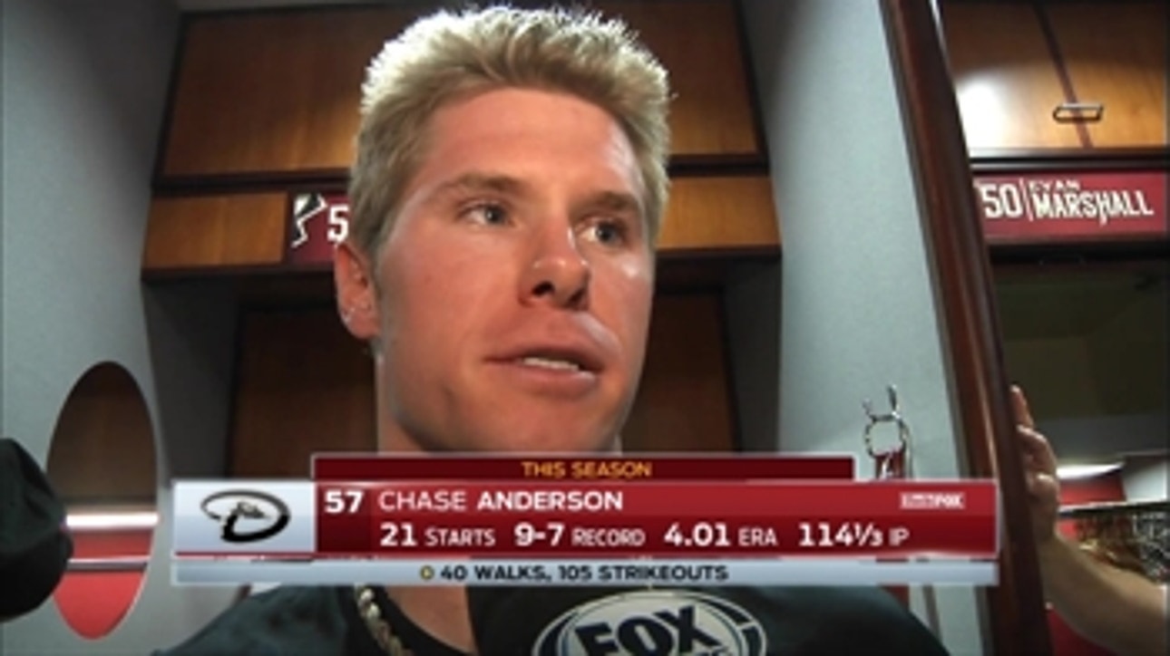 Chase Anderson reflects on rookie season