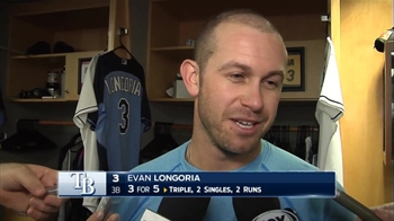 Evan Longoria: 'I'm just happy I don't have to talk about losing the game'