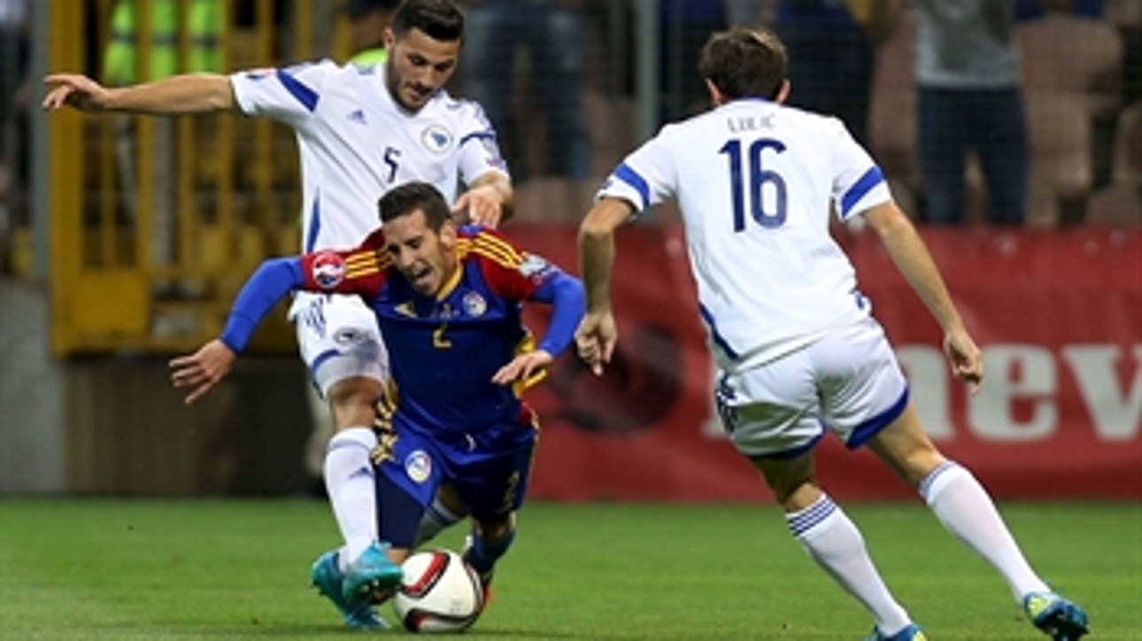Bosnia-Herzegovina vs. Andorra - Euro 2016 Qualifiers Highlights