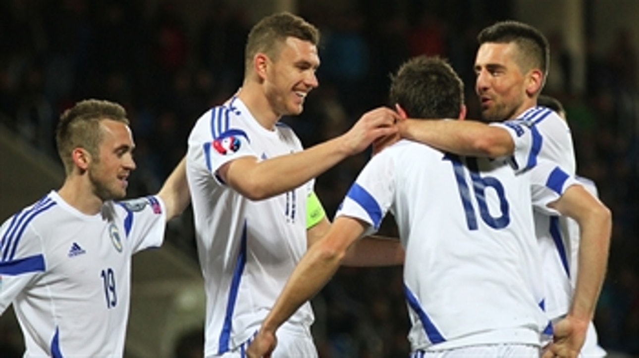 Lulic strike extends Bosnia-Herzegovina lead over Andorra - Euro 2016 Qualifiers Highlights