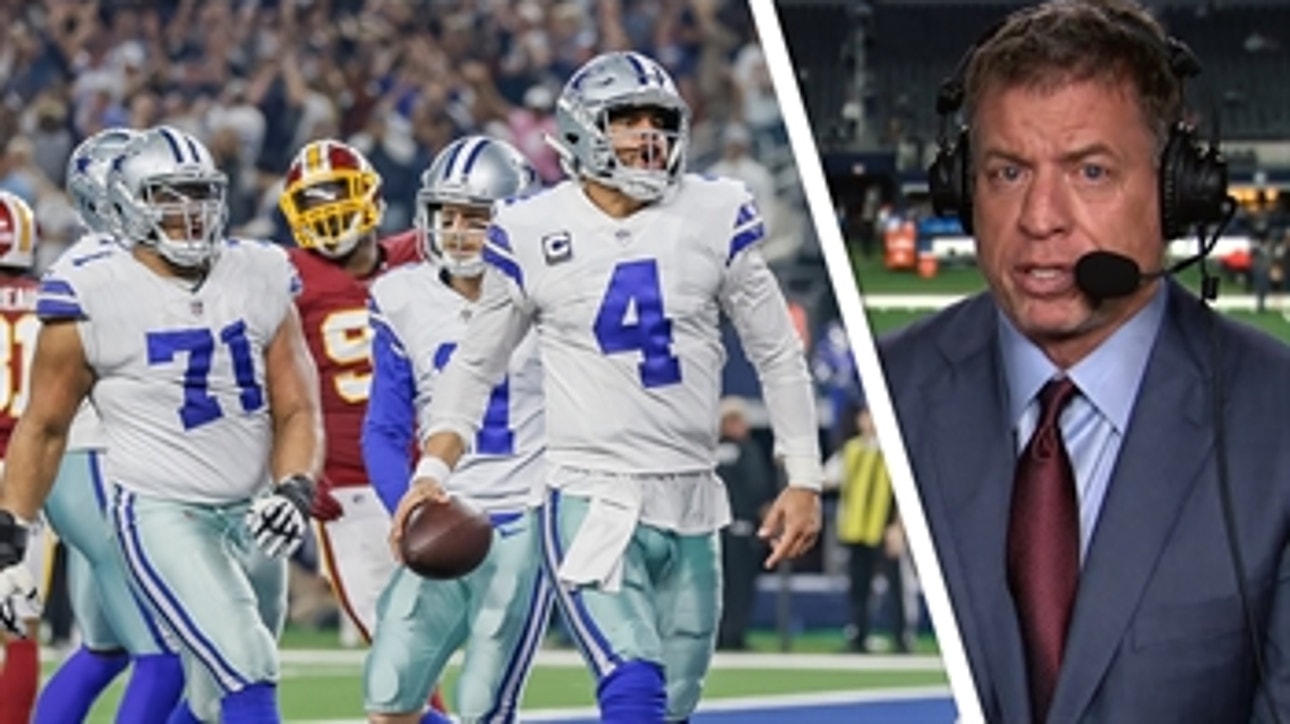 Troy Aikman on 'huge' Dallas Cowboys win to tie first in NFC East