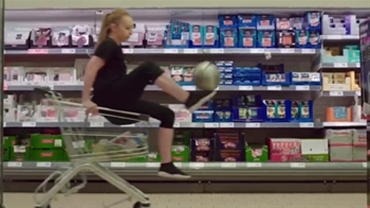 Liv Cooke has serious freestyle skills