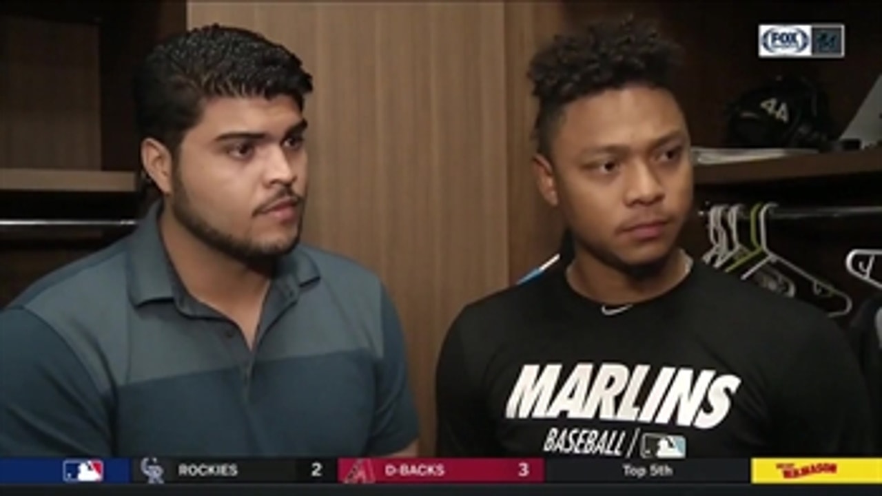 Elieser Hernandez says he had no intention of hitting Ronald Acuna Jr.