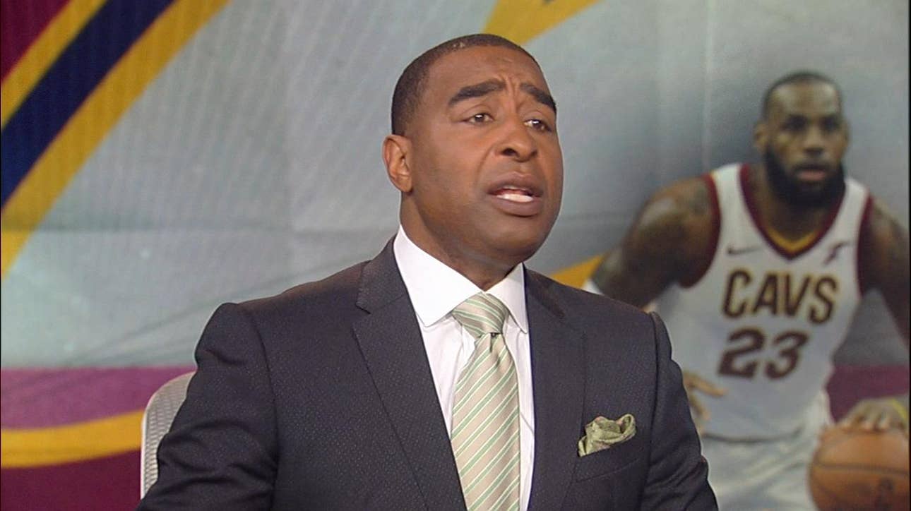 Cris Carter on why LeBRon needs Rodney Hood in GM3 of Cavs vs Warriors ' NBA ' FIRST THINGS FIRST