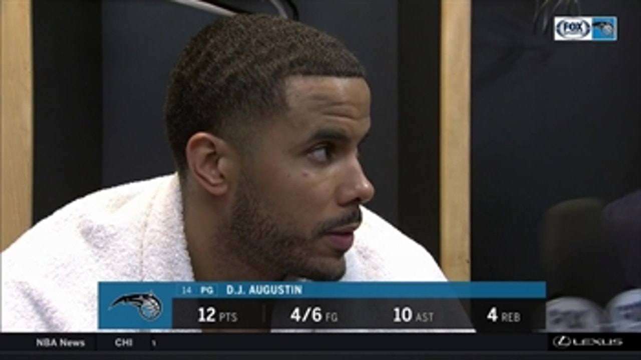 D.J. Augustin: 'It was a great bounce back game for us' after defeating Cavaliers