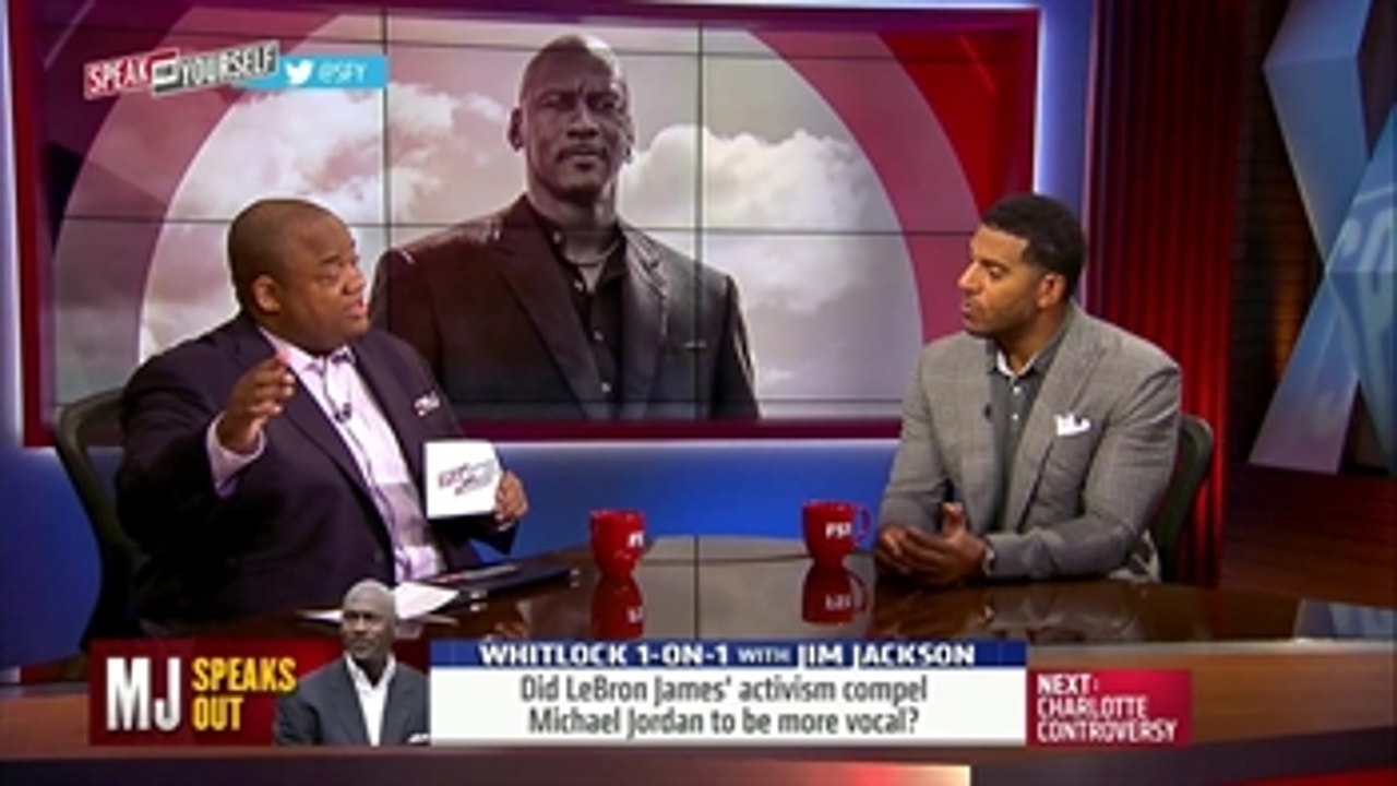 Whitlock 1-on-1: Jim Jackson: Michael Jordan had to say something - 'Speak for Yourself'