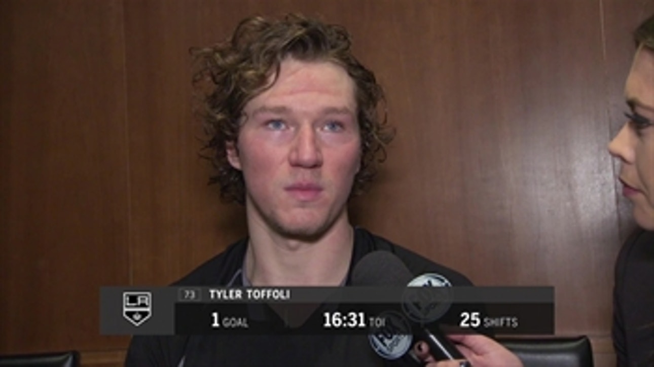 Tyler Toffoli on 2-1 loss against the Jets