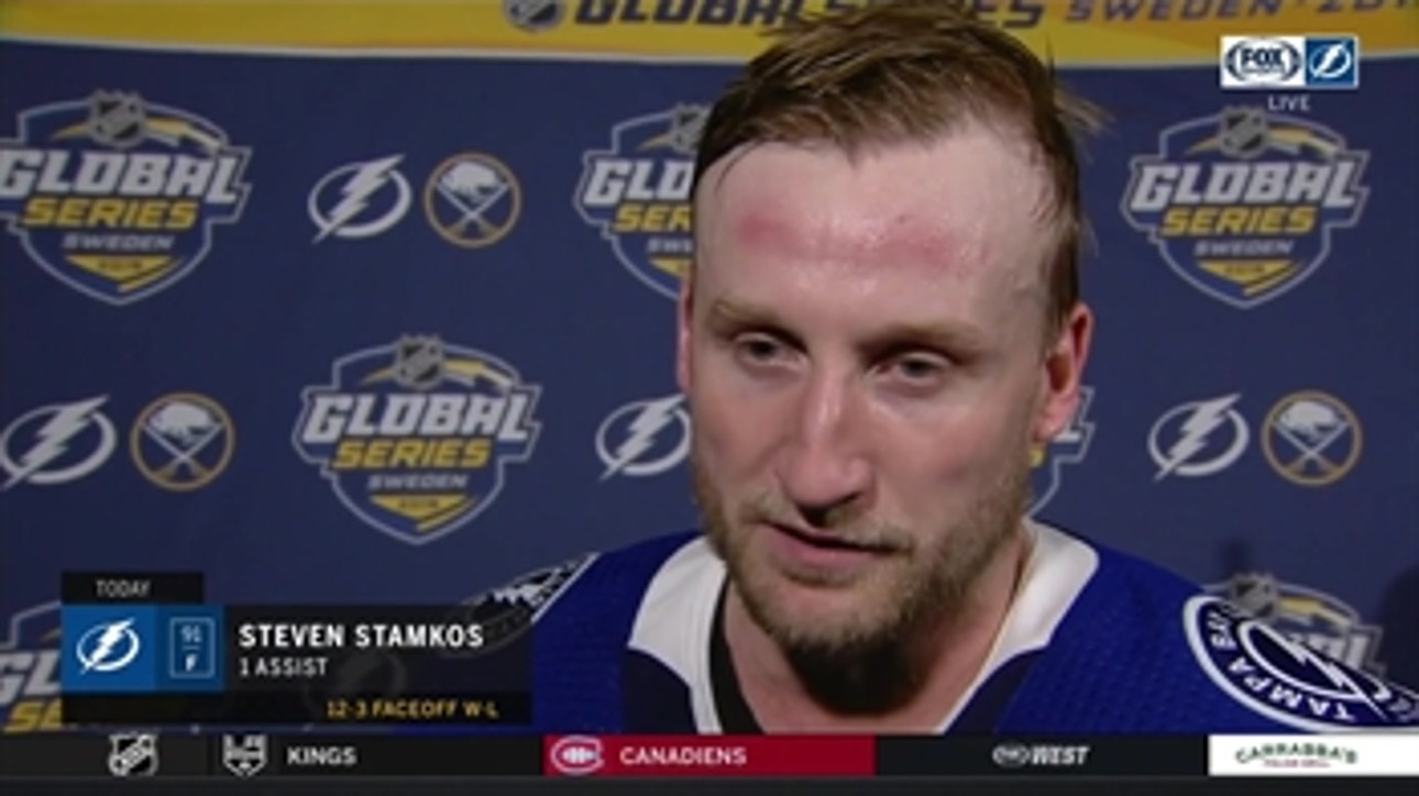 Steven Stamkos: 'I don't know if there's anything in the water over here in Stockholm'