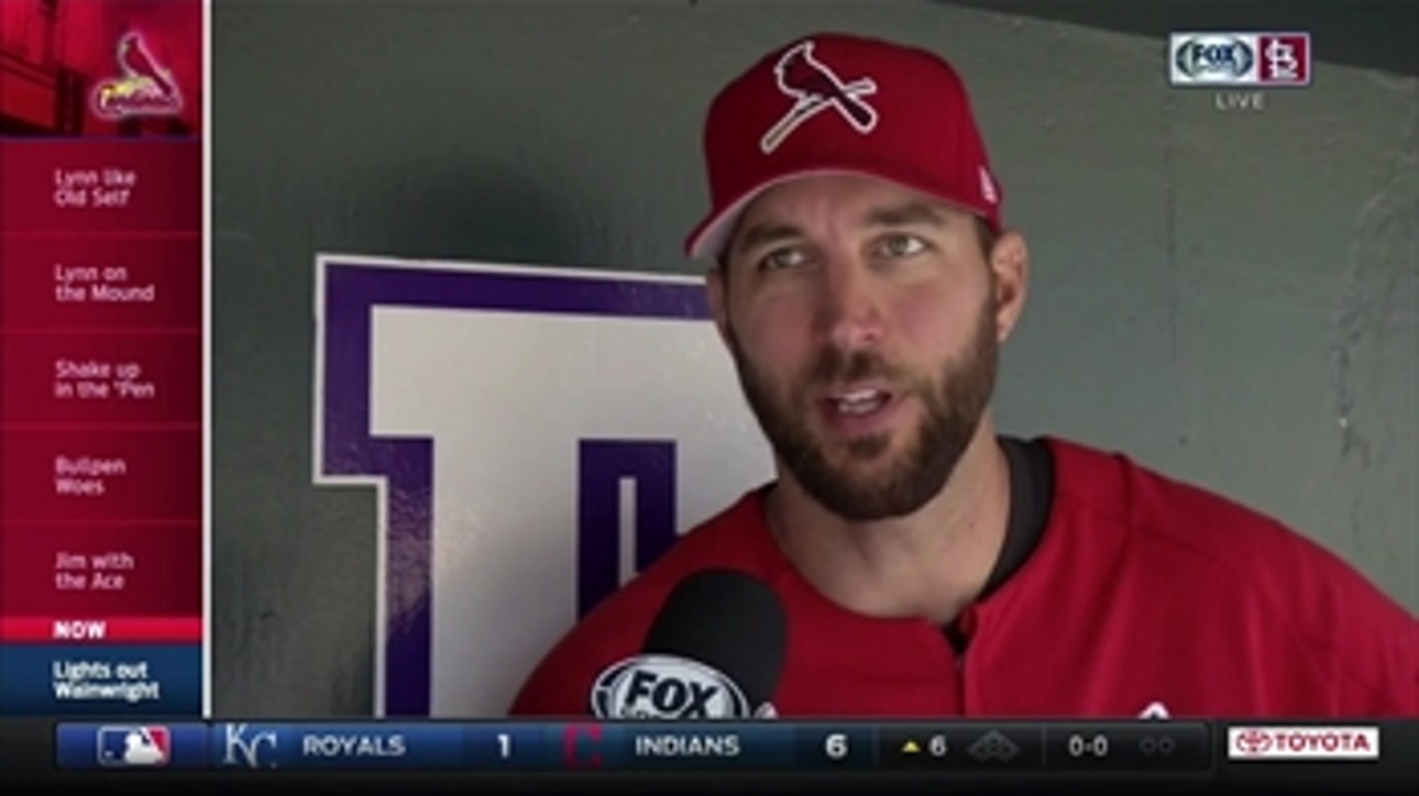 Adam Wainwright talks about his dominance at Coors Field
