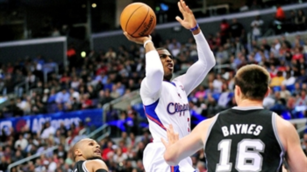 Clippers edged out by Spurs
