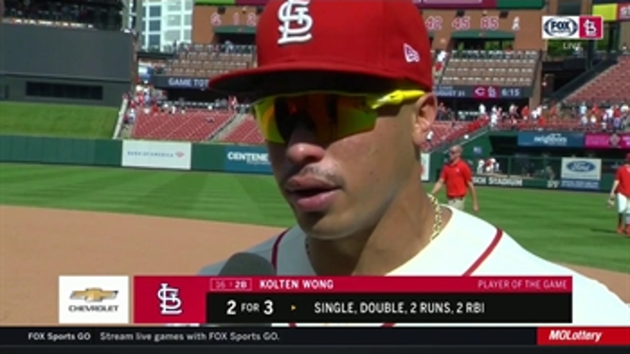 Wong: 'I was confident' heading into big eighth-inning at-bat