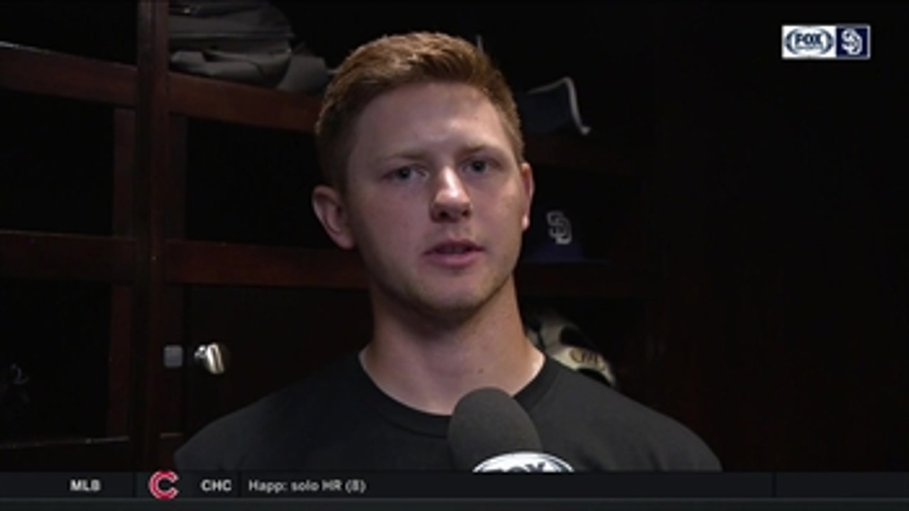 Padres lefty Eric Lauer discusses his strong outing