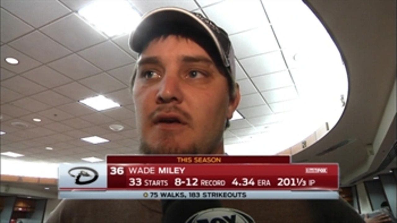 Miley looking forward to D-backs' fresh start