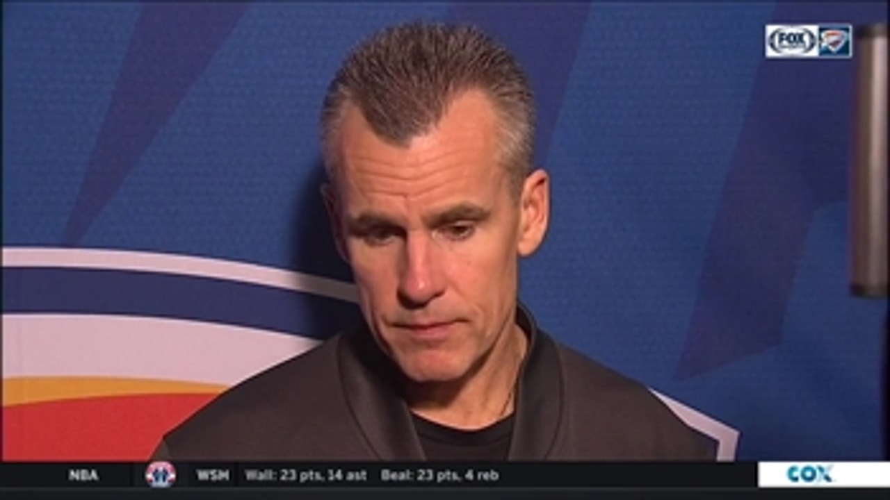 Billy Donovan on offensive struggles in loss to Kings