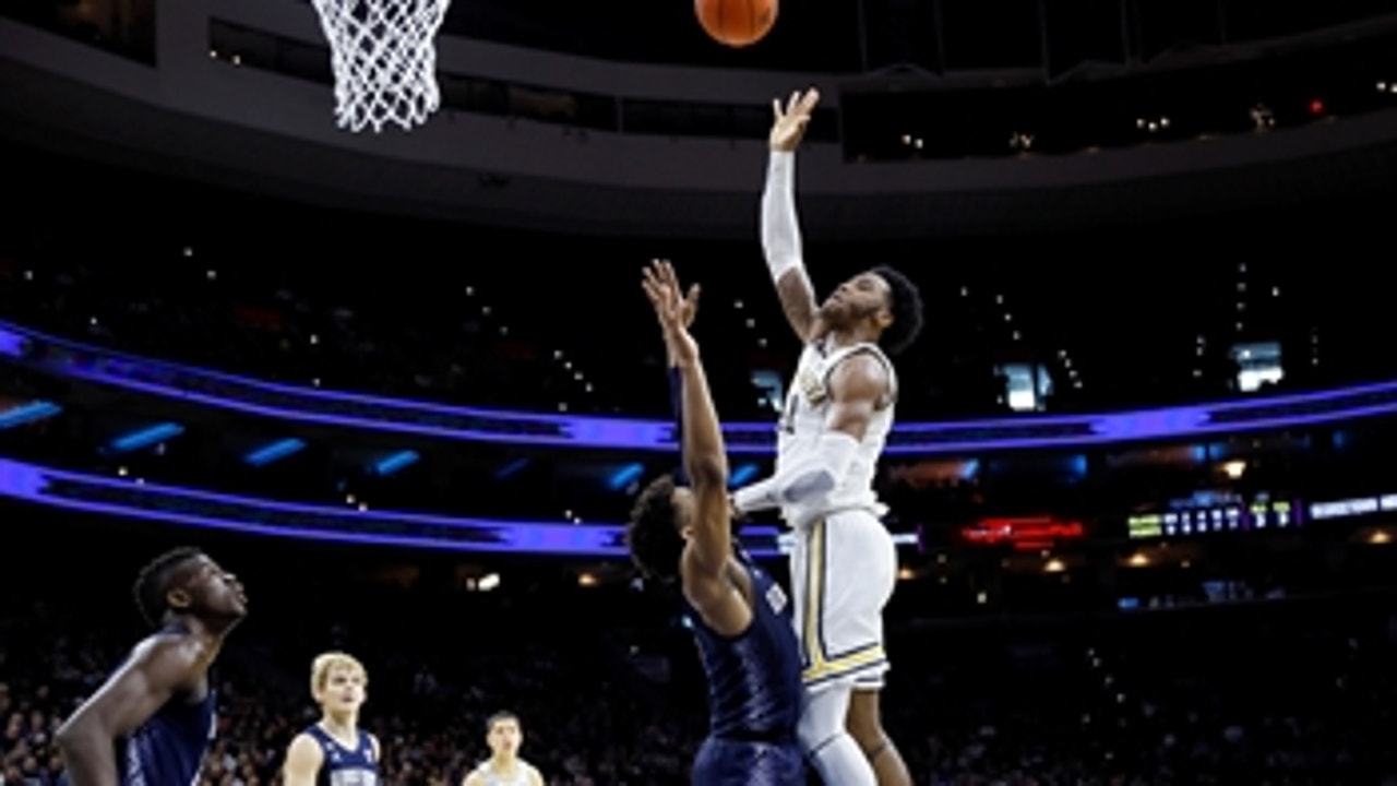 Saddiq Bey has a career high 33 points with eight 3's to lead No. 16 Villanova over Georgetown, 80-66